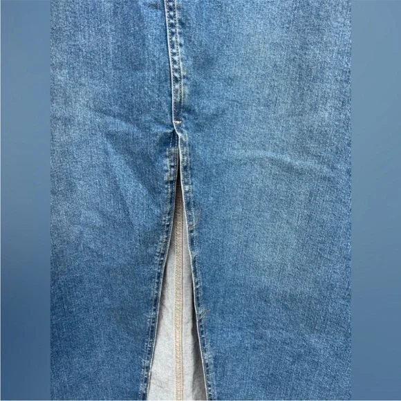 NWT! GAP Denim Maxi Skirt - 30 TALL / 10 TALL 🩷 #711766 - Picture 13 of 15